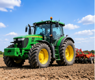 Agricultural tractor and farming equipment