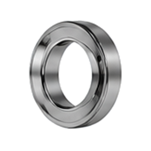 Bearing rings and rolling elements illustrating internal clearance